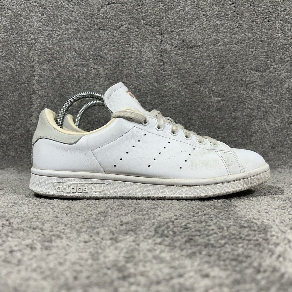 Adidas Stan Smith EG2891 Women's Size 8.5 White Athletic Tennis Shoes Used